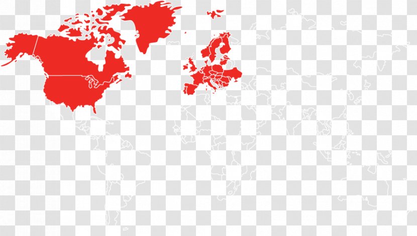 World Map Wall Decal Globe - Petal Transparent PNG