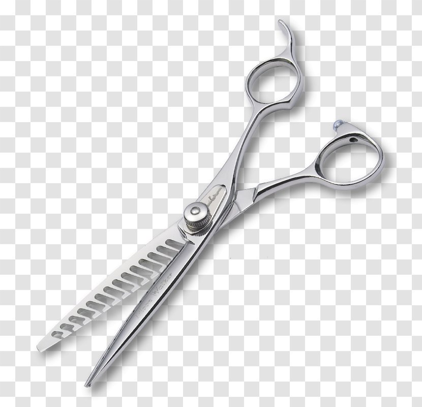 Thinning Scissors Cosmetologist Barber Hair-cutting Shears - Hair Shear Transparent PNG