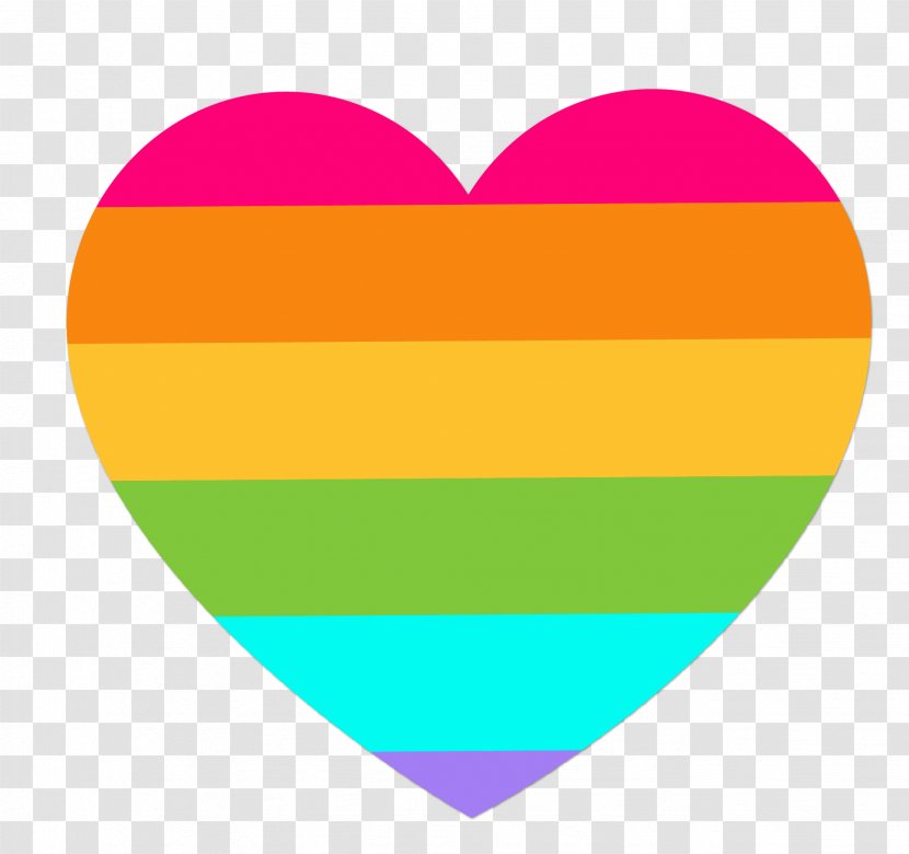 Rainbow Euclidean Vector Clip Art - Watercolor - Valentine Heart Transparent PNG