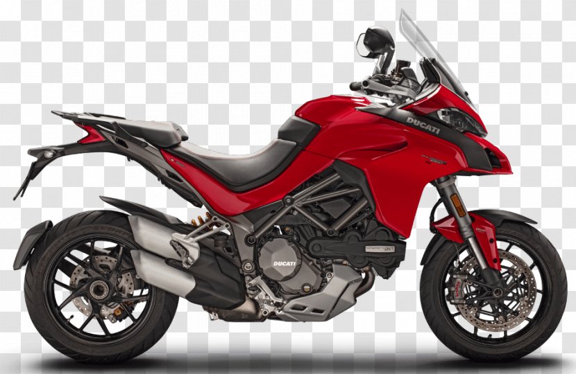 EICMA Ducati Multistrada 1200 Motorcycle - Exhaust System Transparent PNG
