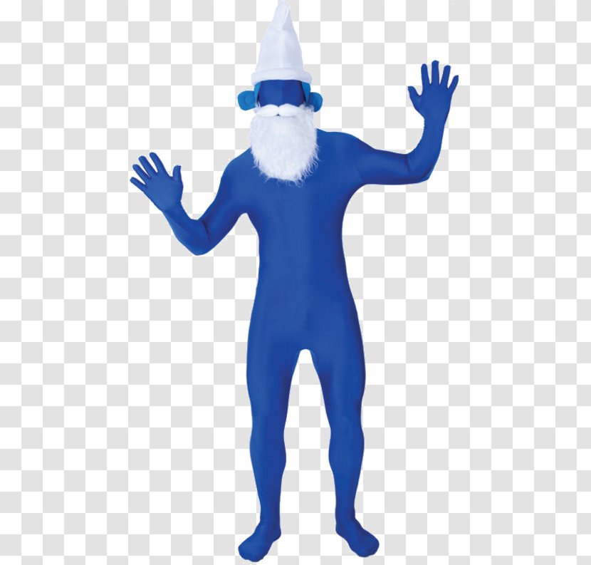 Costume Party Dress Morphsuits Adult - Electric Blue Transparent PNG