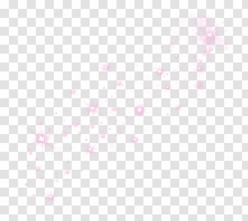 Pink Starlight Effect Element - Pattern - Rectangle Transparent PNG