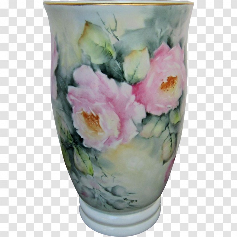 Ceramic Vase Cup Flowering Plant - Flowerpot Transparent PNG