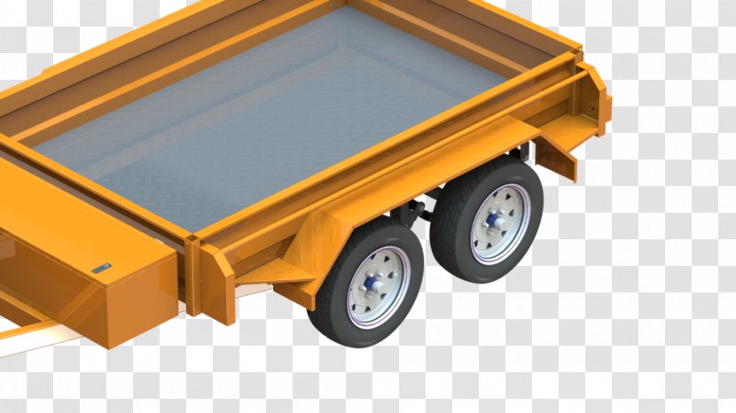 Motor Vehicle Car Carrier Trailer Axle - Hut - Box Designs Transparent PNG