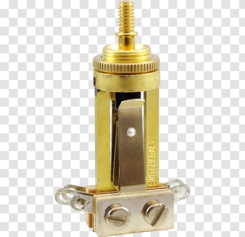 Gibson Brands, Inc. Switchcraft Long 3 Way Toggle Switch Electric Guitar - Brands Inc Transparent PNG