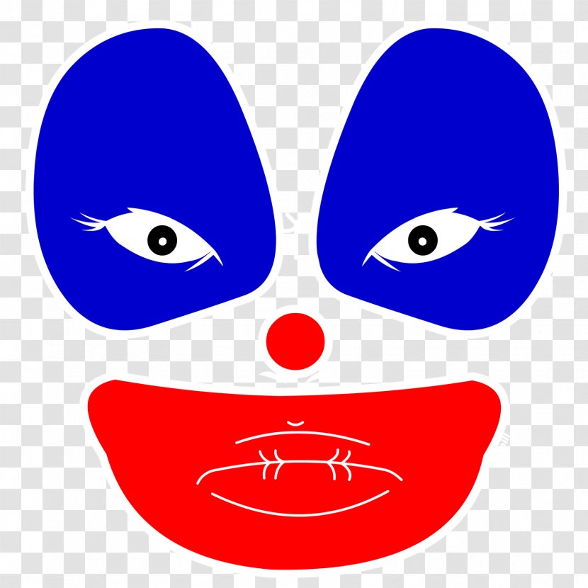 Smiley Nose Cartoon Clip Art - Red Transparent PNG