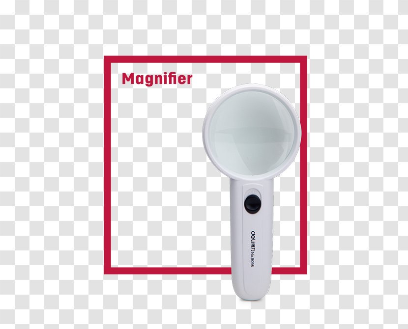 Product Design Magnifying Glass Angle - Lighted Loupe Transparent PNG