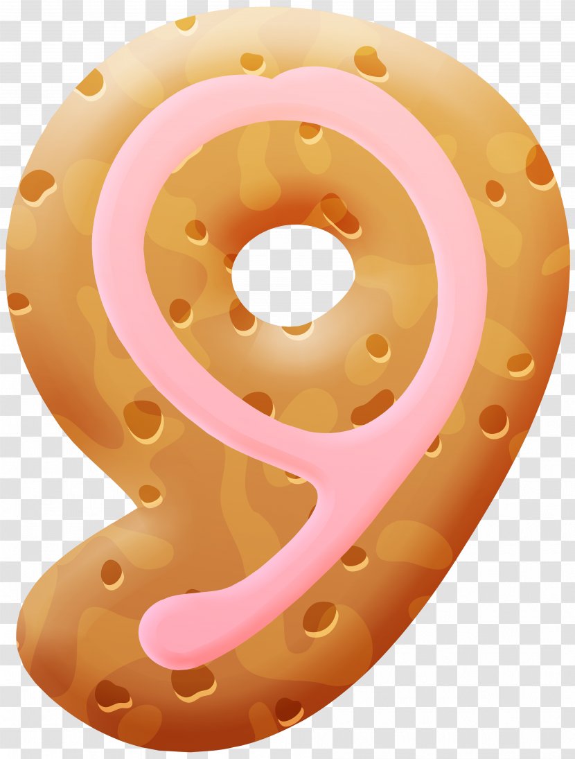 Sponge Cake Biscotti Biscuit Clip Art - Number Nine Clipart Image Transparent PNG