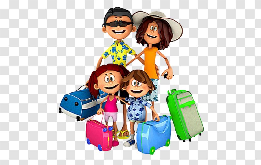 Clip Art Vacation Openclipart Illustration Free Content - Baggage Transparent PNG