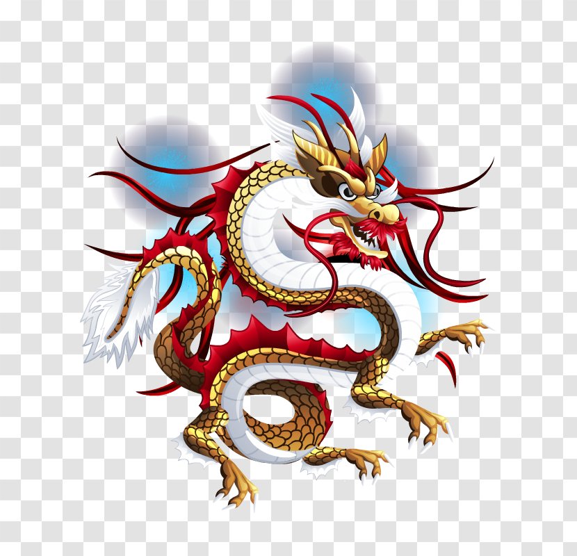 Dragon Font - 12 Chinese Zodiac Transparent PNG