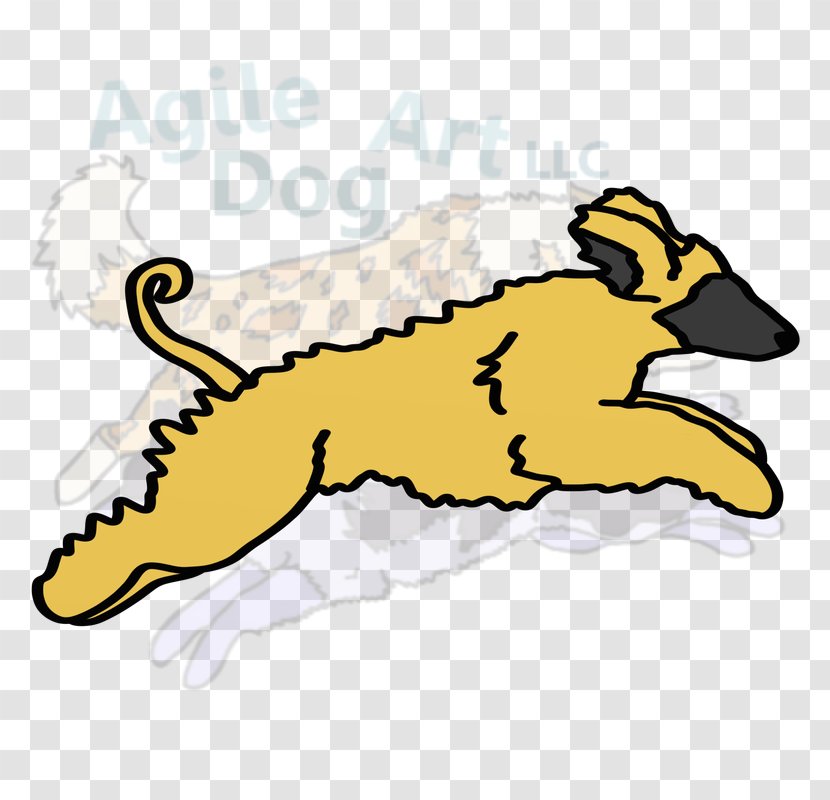 Cartoon Dog - Line Art Wildlife Transparent PNG