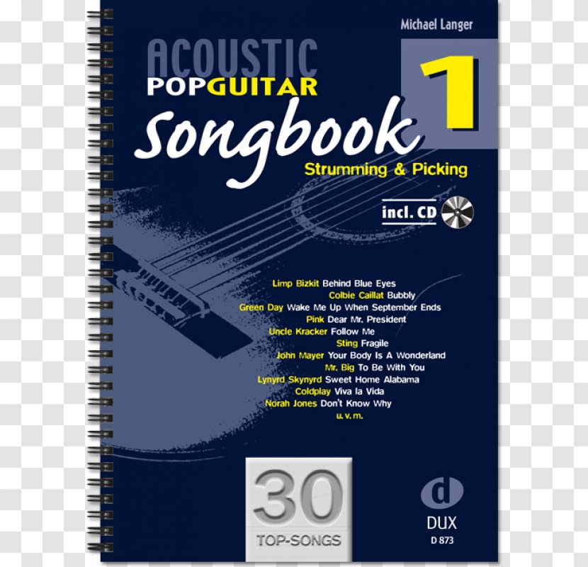 Acoustic Pop Guitar Songbook 2 (mit CD): Strumming & Picking Guitar: Einführung In Die Welt Des Fingerstyle. Song Book Solos 3: Noten TAB - Frame - Easy/mediumGuitar Transparent PNG