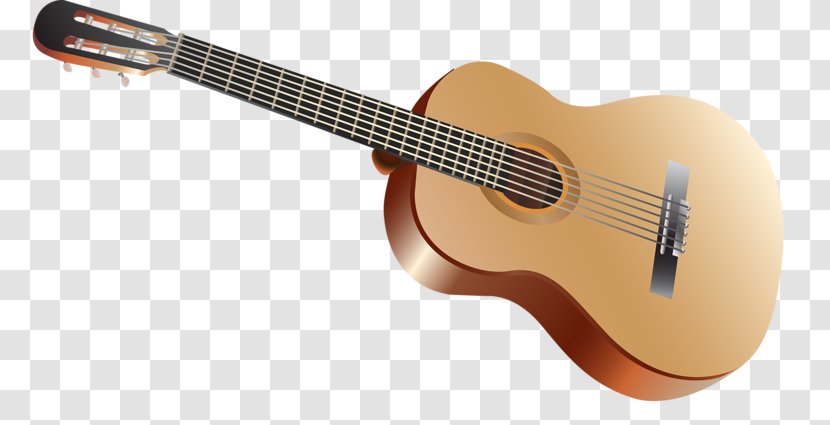 Guitar Musical Instrument - Flower Transparent PNG