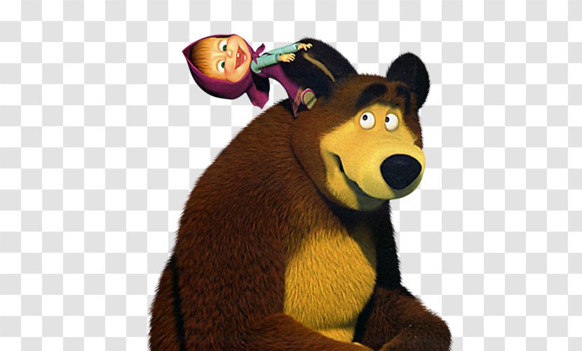 Bear Masha Image Animation - Carnivoran Transparent PNG