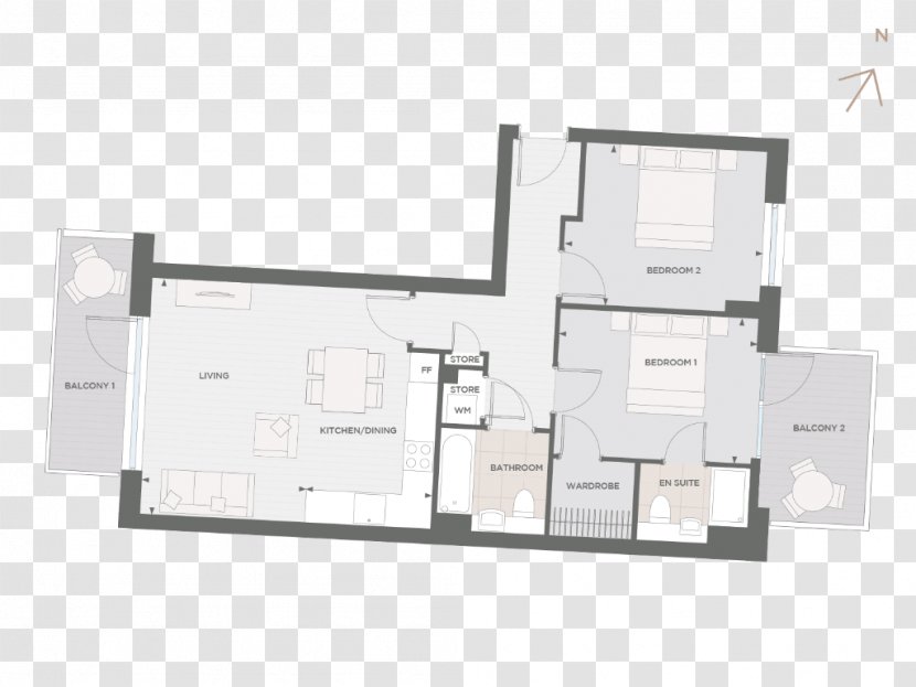 Floor Plan - Plot For Sale Transparent PNG