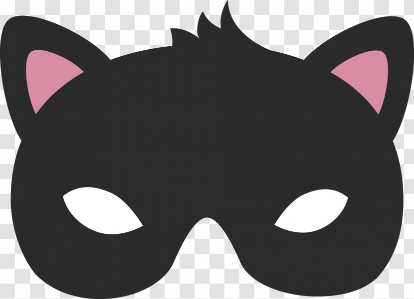 Sphynx Cat Ragdoll British Shorthair Whiskers Kitten - Carnivoran - Vector Marvel Black Mask Transparent PNG