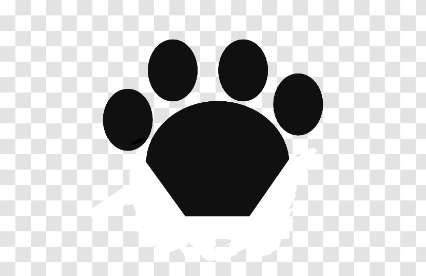 Siamese Cat Paw Clip Art - Black - Paws Transparent PNG