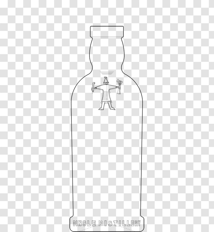 Glass Bottle Line Angle - Whisky Transparent PNG