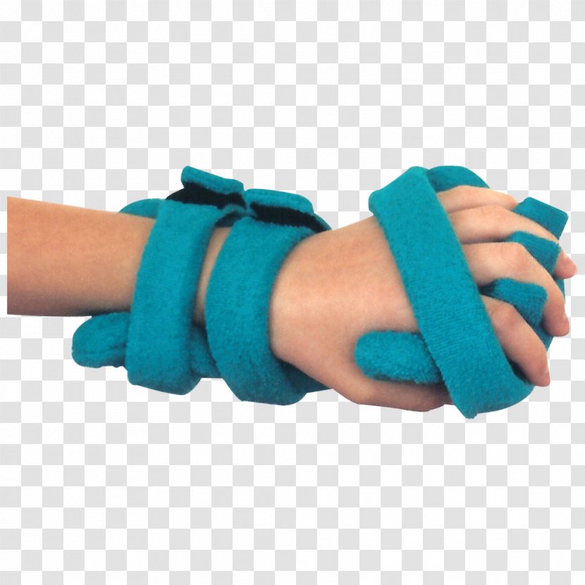 Glove Finger Thumb H&M Microsoft Azure - Turquoise - Wrist Transparent PNG