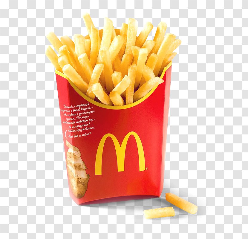 McDonald's French Fries Hamburger Cheeseburger Big Mac - Fast Food - Menu Transparent PNG