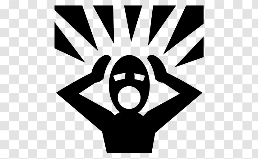 Screaming Emoticon Symbol - Scream Transparent PNG