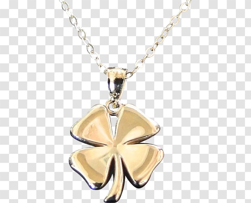 Charms & Pendants Necklace Jewellery Earring Four-leaf Clover - Body Jewelry - Charm Transparent PNG