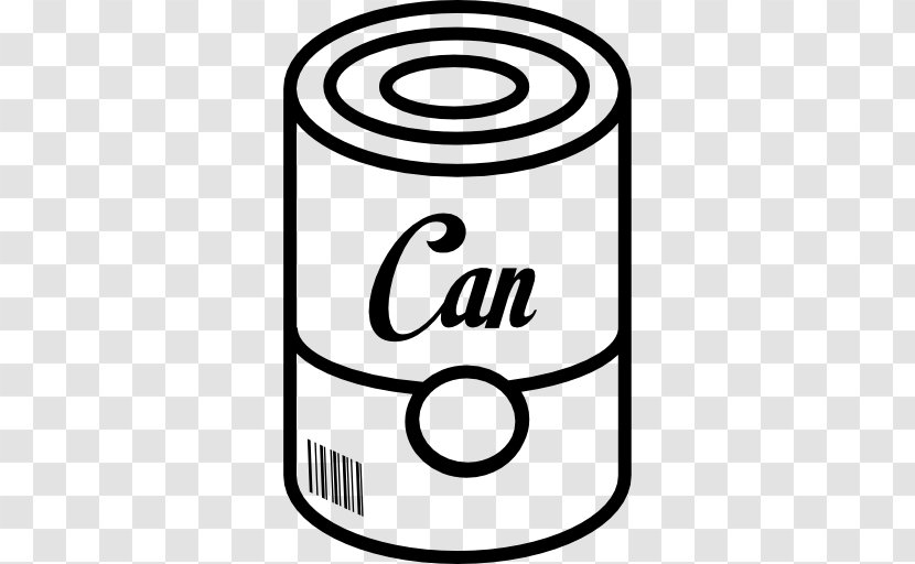 Tin Can Canning Beverage Food - Storage Containers - Barcode Vector Transparent PNG