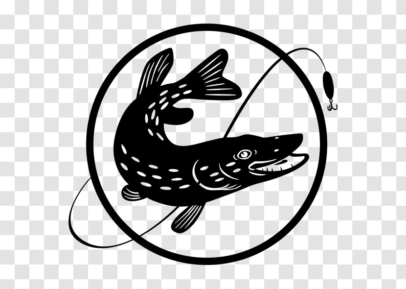 Northern Pike Stock Photography Fishing Baits & Lures - Artwork - Silhouette Transparent PNG