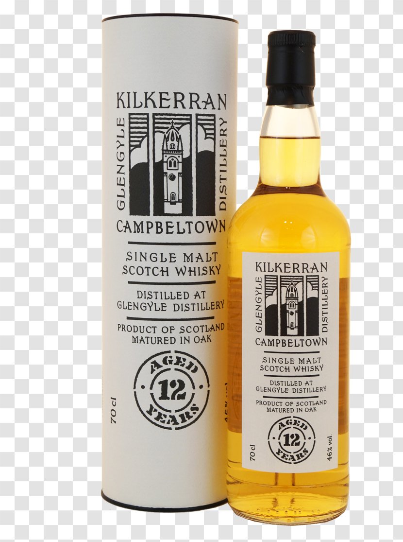 Single Malt Whisky Glengyle Distillery Scotch Bourbon Whiskey - Drink Transparent PNG