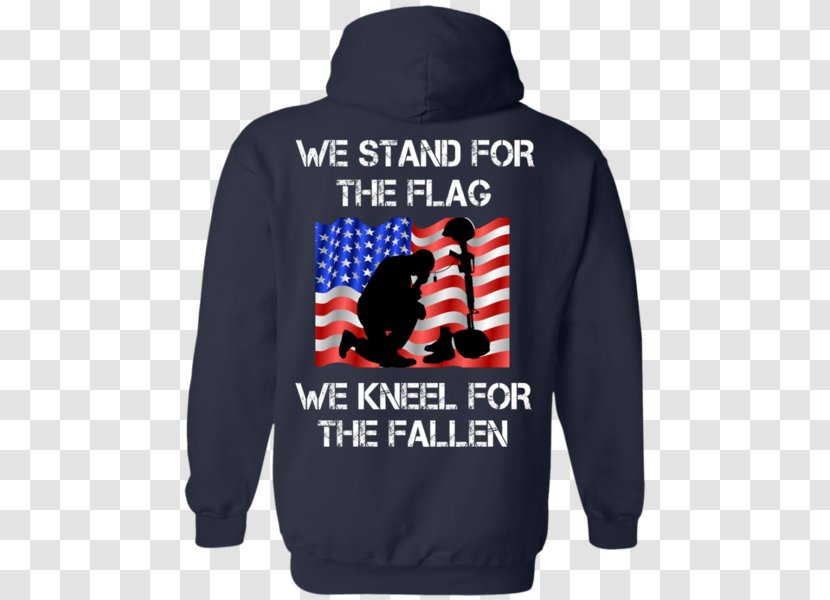 Hoodie T-shirt Sleeve Sweatshirt - Veteran - Tshirt Transparent PNG