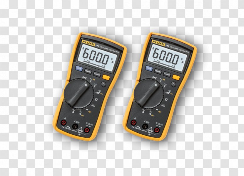 Fluke Corporation Multimeter Electronics True RMS Converter Gauge - Digital Data - Com Transparent PNG