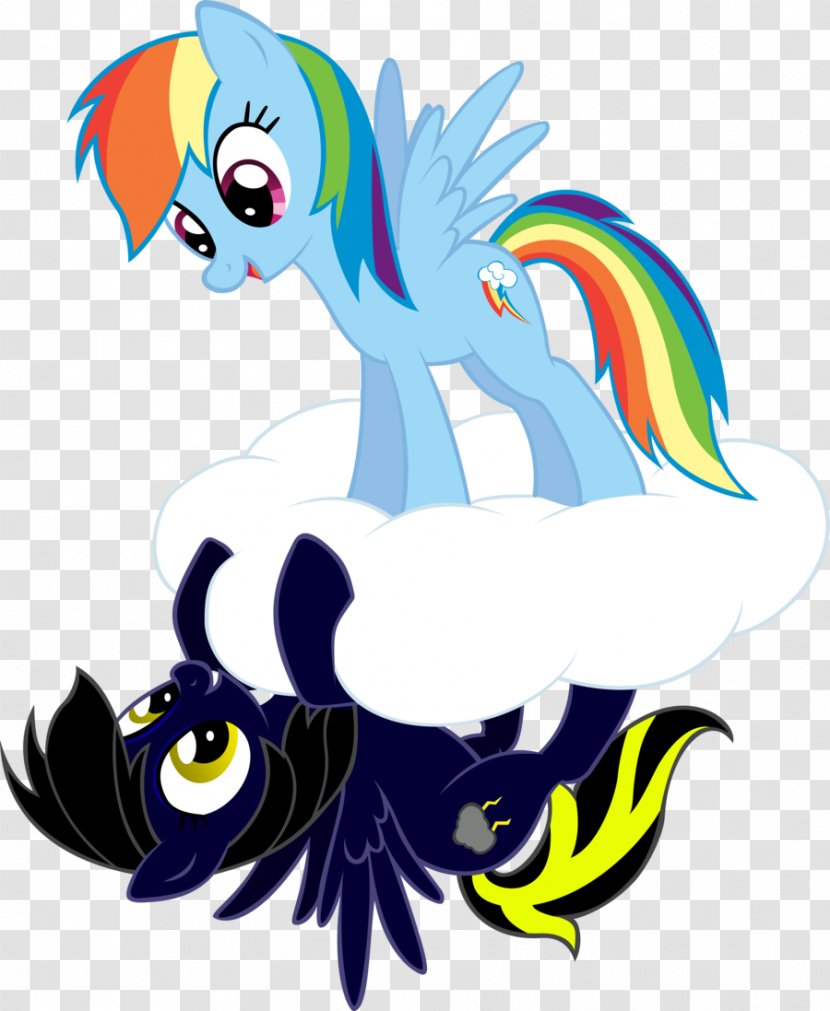 My Little Pony Rainbow Dash Twilight Sparkle Cloud - Frame Transparent PNG