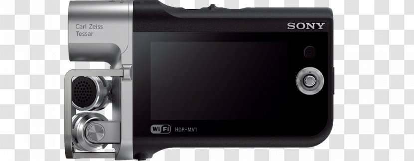 Sony HDR-MV1 Video Cameras Handycam - Cartoon - OBJECTIF Transparent PNG