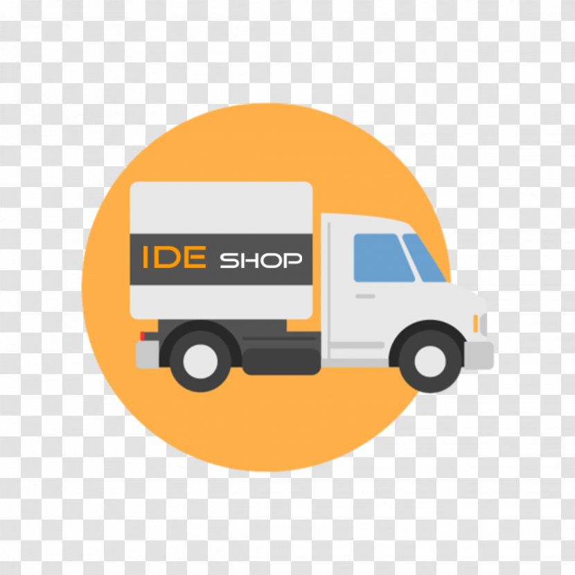 Product Online Shopping Service Customer - Orange - Truck Icon Transparent PNG