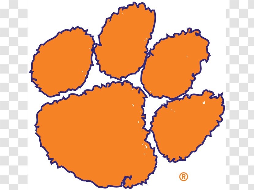 Clemson Tigers Football University Logo Georgia Bulldogs Florida State Seminoles - Sticker - Looked Cliparts Transparent PNG