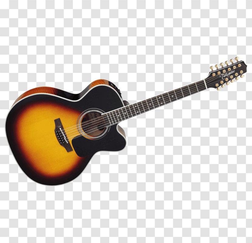 Twelve-string Guitar Takamine Guitars Steel-string Acoustic Transparent PNG