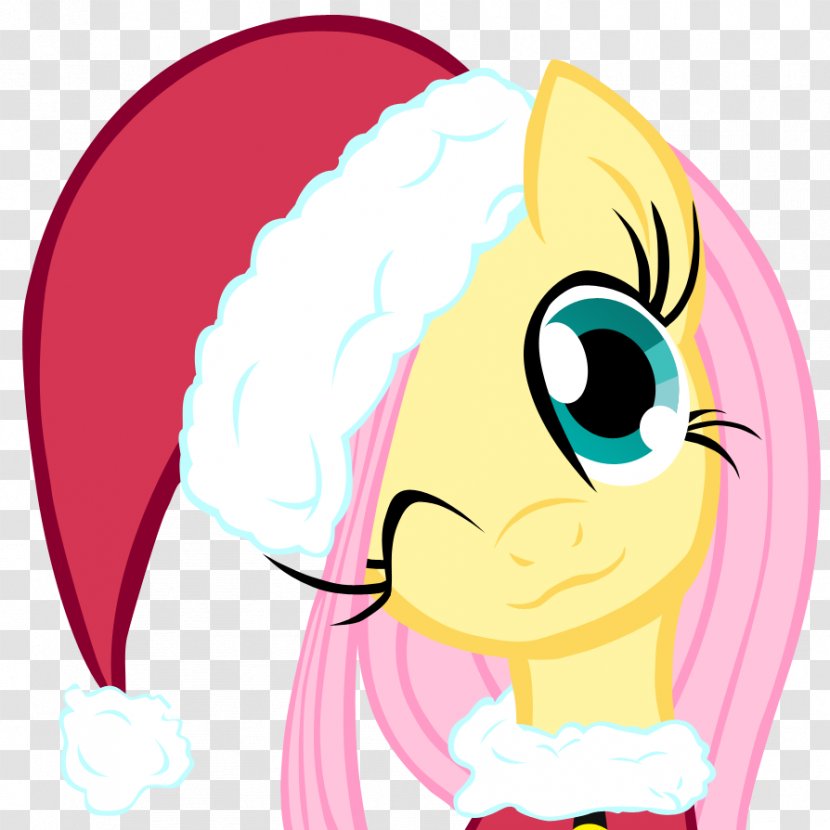 My Little Pony Fluttershy Applejack Christmas - Heart - Rainbow After Rain Transparent PNG