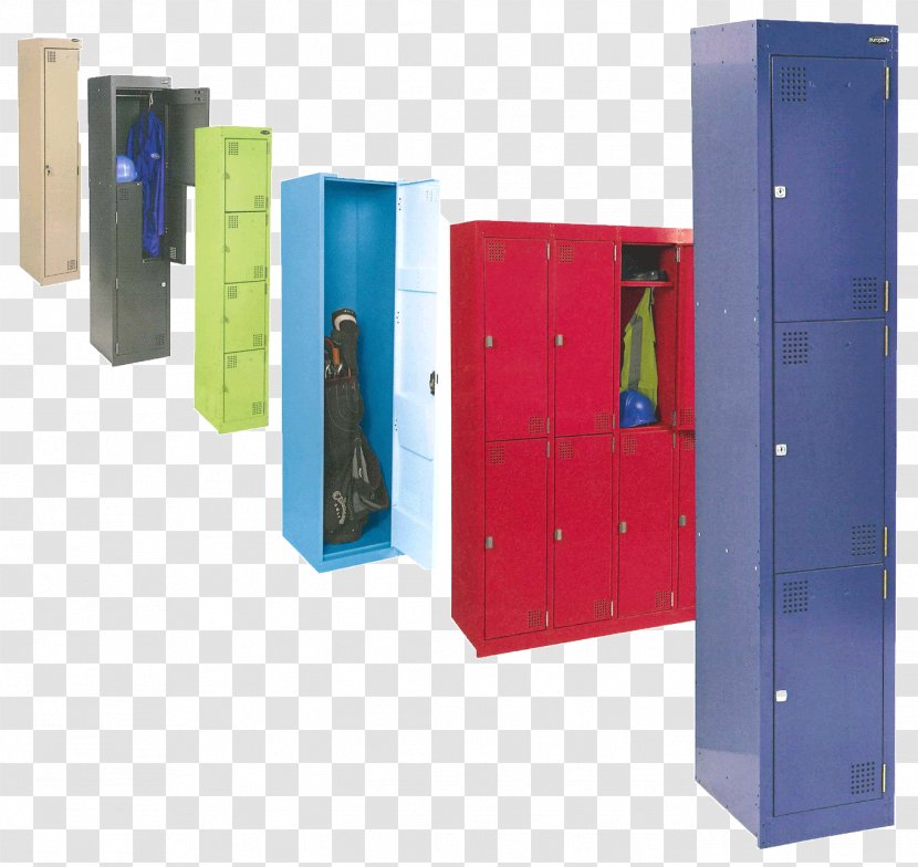 Locker Metal Furniture Cabinetry Self Storage - Offices Transparent PNG