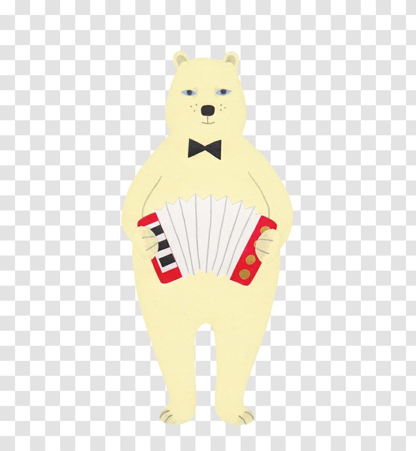 IPod Touch Wallpaper - Cartoon - Accordion Bear Transparent PNG