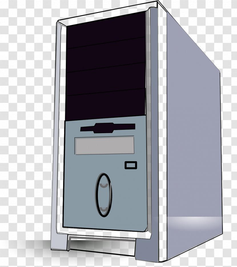 Cartoon Computer - Central Processing Unit - Metal Drawer Transparent PNG