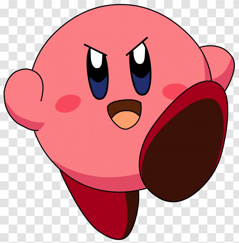 Kirby's Adventure Return To Dream Land Kirby Star Allies - Silhouette - Donate Transparent PNG