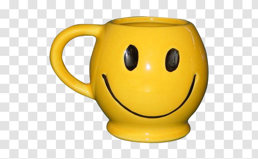 Smiley Coffee Cup Mug Teacup - Porcelain Transparent PNG