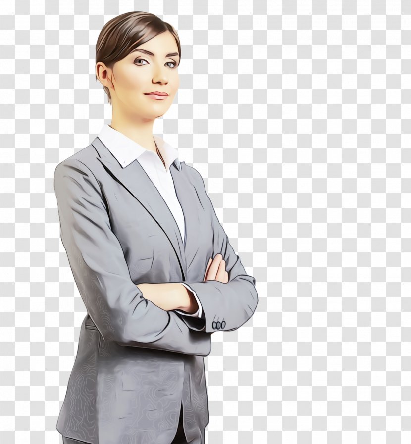 Clothing Suit Formal Wear Outerwear Blazer - Gesture - Businessperson Transparent PNG
