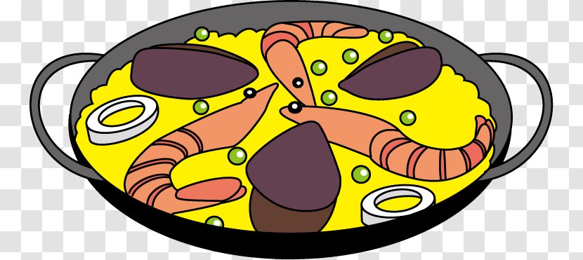 Paella Spanish Cuisine Mexican Omelette Clip Art - Shrimp And Prawn As Food - Cliparts Transparent PNG