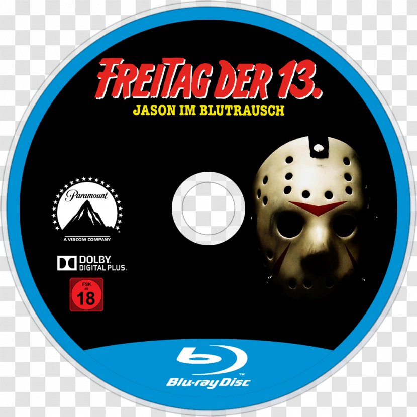 Blu-ray Disc Friday The 13th: Game Jason Voorhees Compact DVD - Dvd Transparent PNG