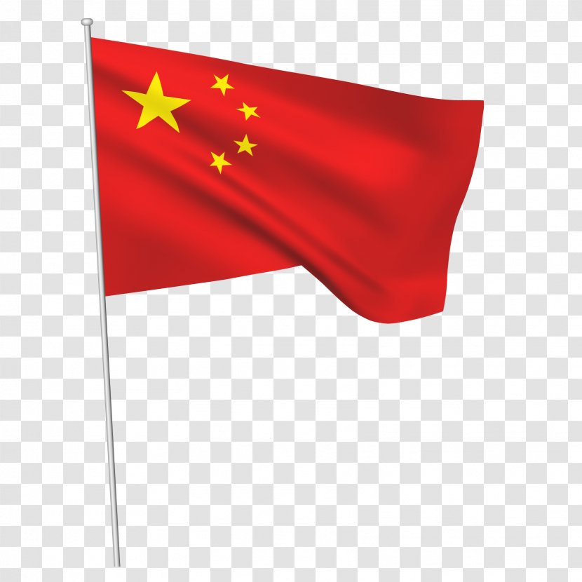 Flag Of China National Red Transparent PNG