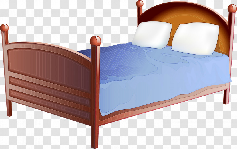 Furniture Bed Bed Frame Wood Room Transparent PNG