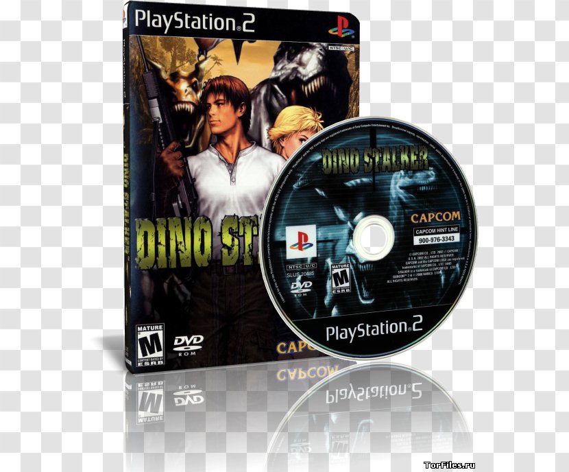 PlayStation 2 Dino Stalker DVD STXE6FIN GR EUR - Pc Game - Crisis Transparent PNG