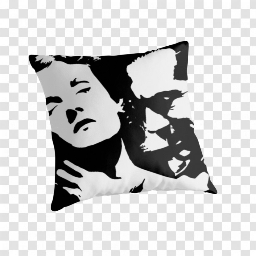 Throw Pillows Cushion White Black M - Bela Lugosi Transparent PNG