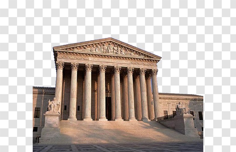 Supreme Court Of The United States Capitol Lawyer - Federal Judiciary - European Architecture Palace Transparent PNG